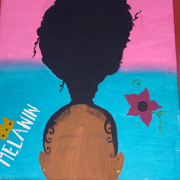 Hand painted canvas